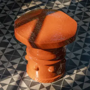 Bijzettafel Clara 08 Roest